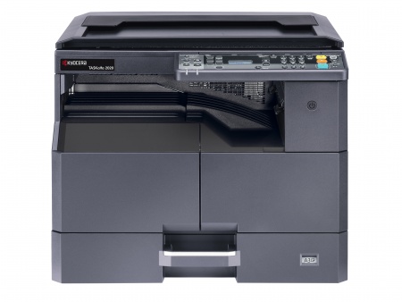 МФУ Kyocera TASKalfa 2020 (А3 20/10 копий  А4/А3, принтер/сканер/копир/USB 2.0) без крышки
